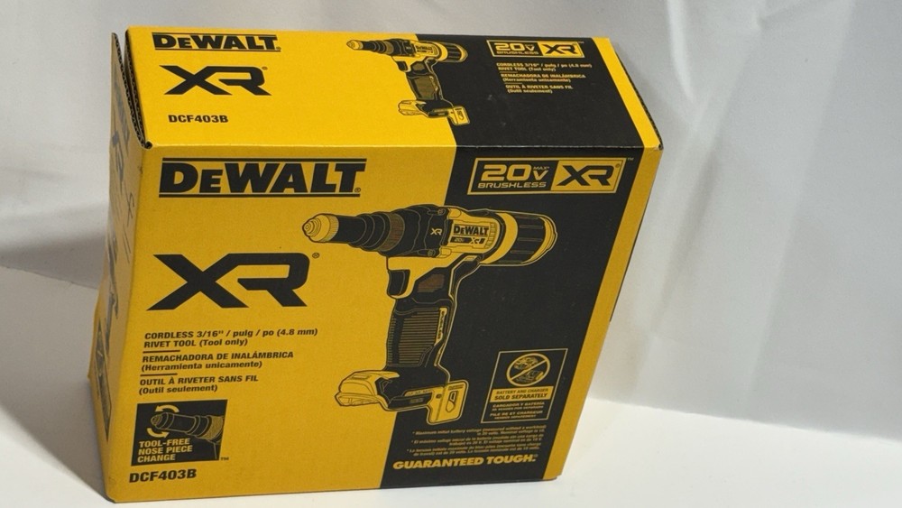 DEWALT 20-Volt MAX Cordless 3/16 in. Rivet Tool (Tool-Only)