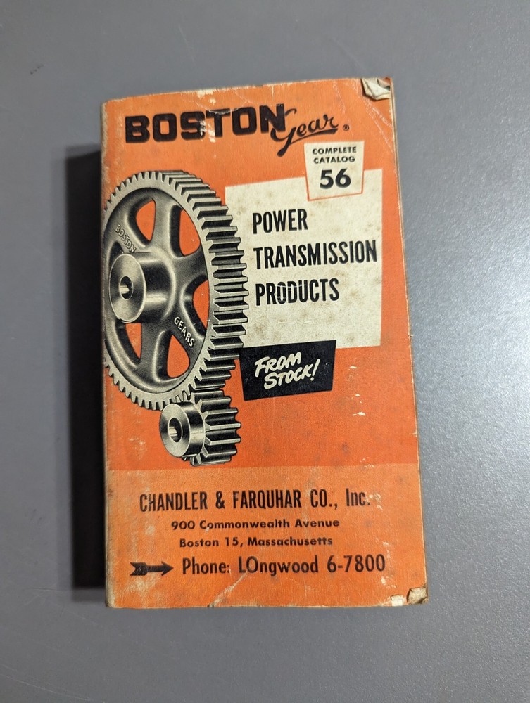 Boston Gear Complete Catalog 56