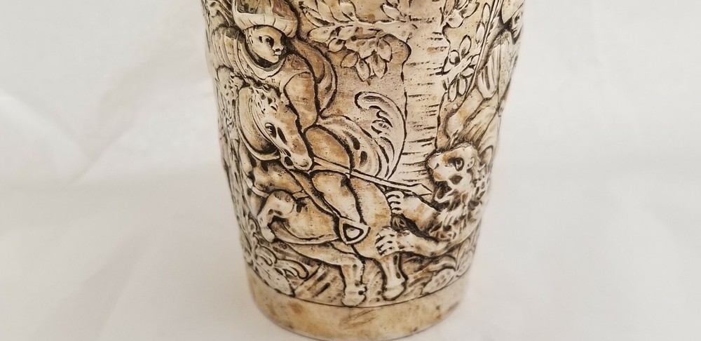 STERLING SILVER HUNTING CUP / BEAKER