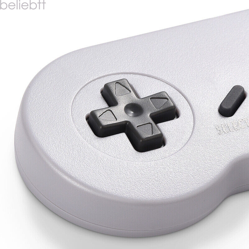 2 Pack Wired/ Wireless SNES USB Controller Gamepad Joystick Super Classic for PC