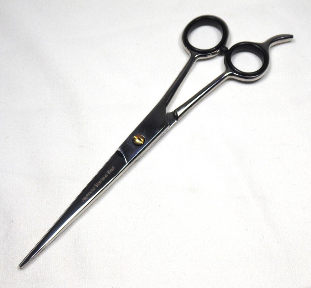 Left handed barber scissors 7"