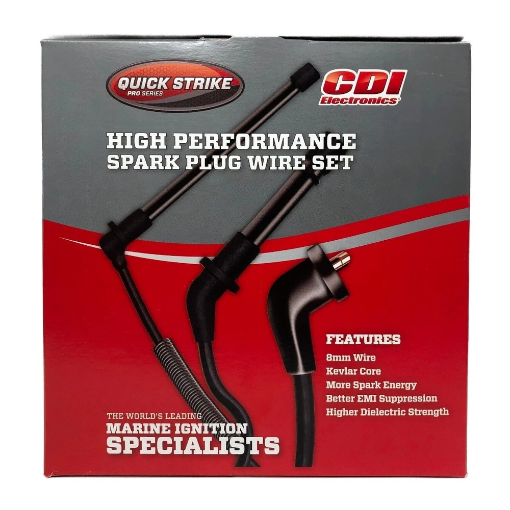 CDI 631-0001 Spark Plug Wire Set Small Block V8 Conventional Ignition