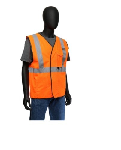 ANSI Type R Class 2 Value 3 Pocket Solid Vest