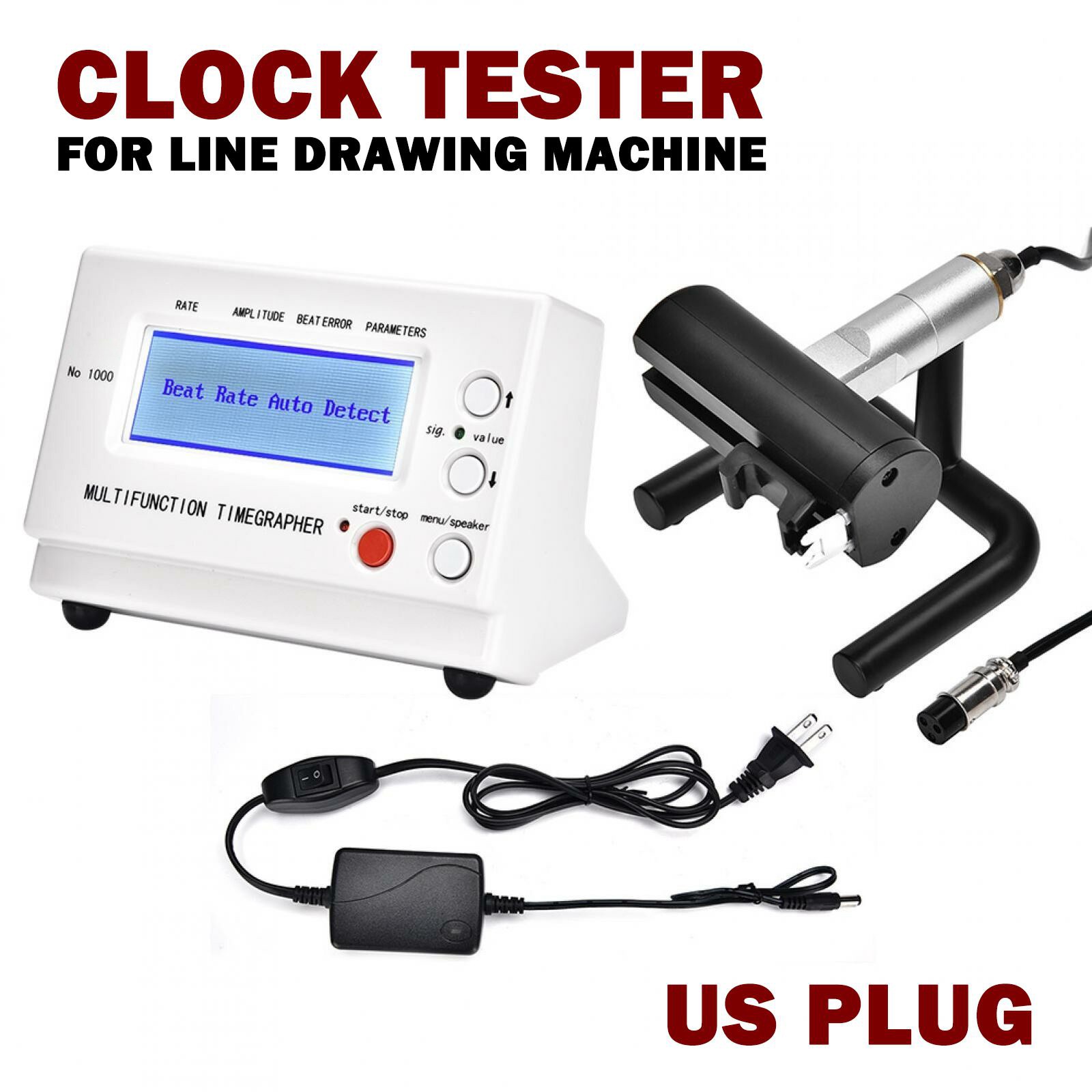 No.1000 Mechanical Watch Timing Tester Tool Timegrapher Multifunction MachinesT1
