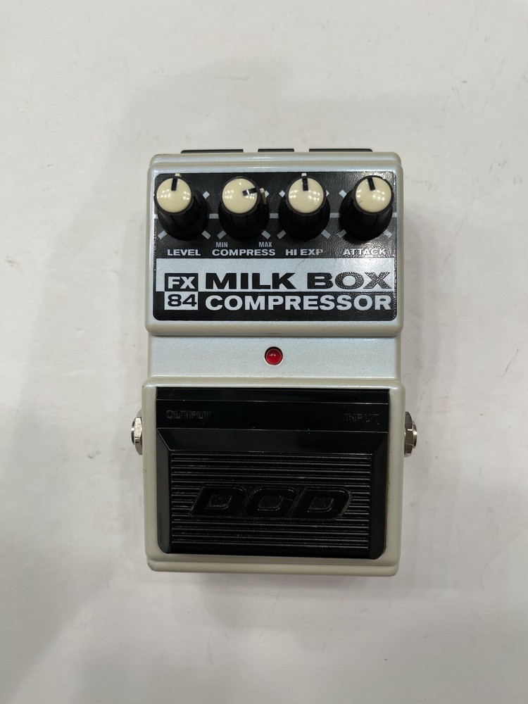 DOD Digitech FX84 Milk Box Compressor Sustainer Milkbox Guitar Effect Pedal