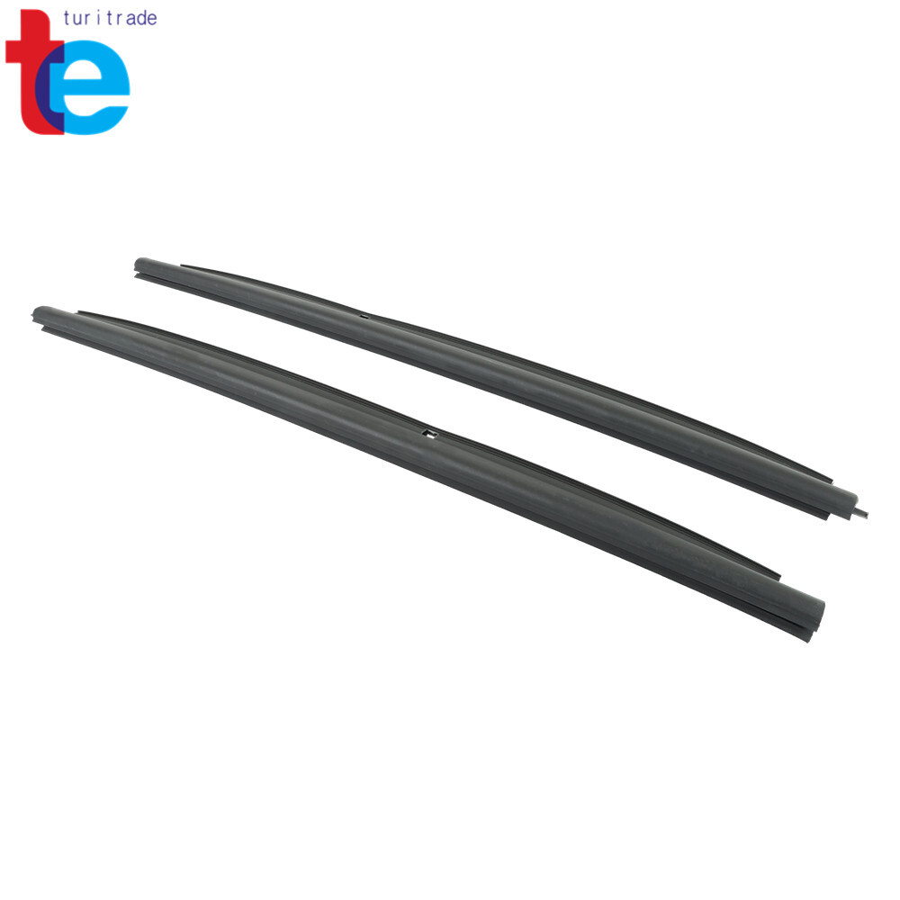 2pcs Front Outer Window Sweep Seals Pair For 99-06 Silverado/Sierra 1500