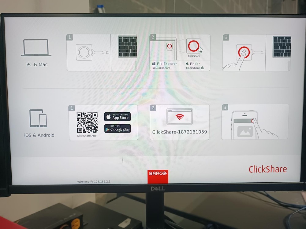 Barco ClickShare CSE-200 Wireless Presentation System w/ 2 Buttons