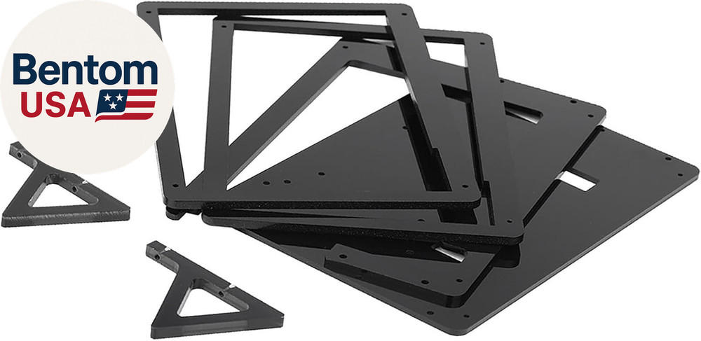 7In Display Case, Plastic Mounting Bracket for Raspberry, IPS Full View 1024 * 6