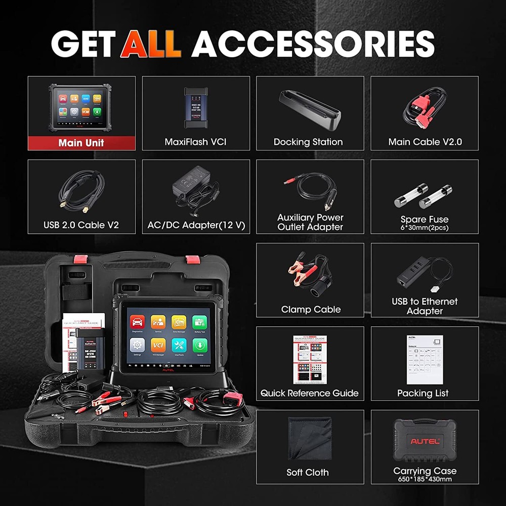 2023 Autel MaxiSys ULTRA Lite MS919 Diagnostic Scanner Advanced VCMI Programming