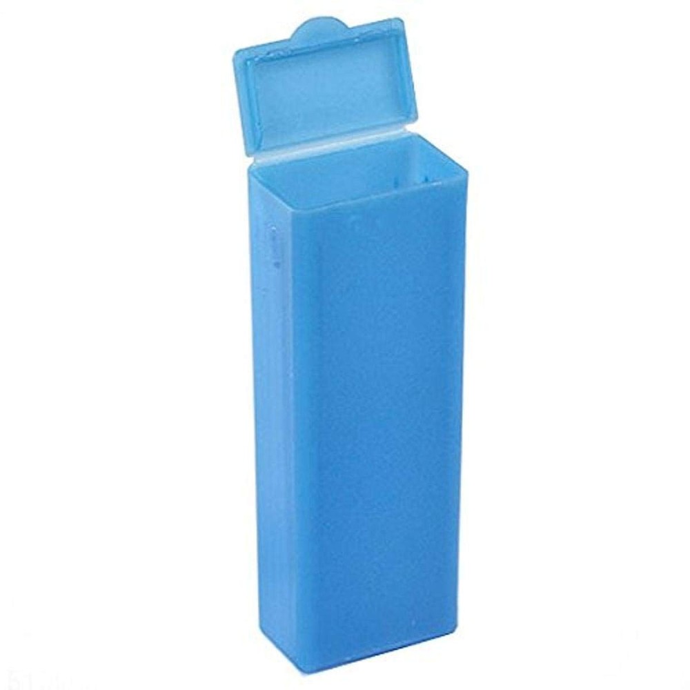 100-Box Blue Polypropylene Flip Top Slide Mailer for 5 Microscope Slides