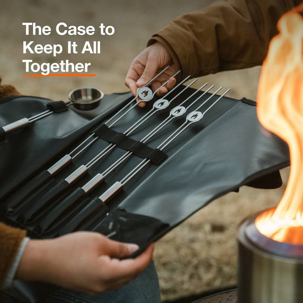 Solo Stove 10 pc Mesa XL Tabletop Firepit Tool Kit Stainless Steel