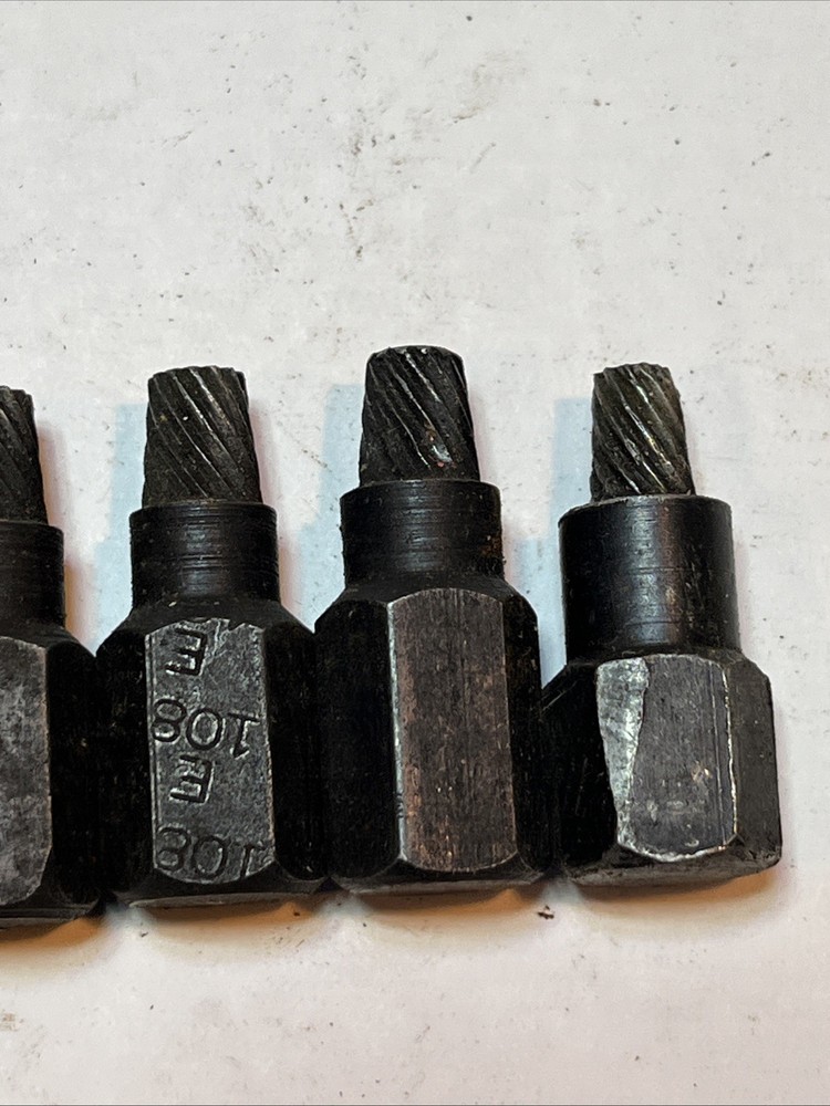 8 Bolt Extractors Used