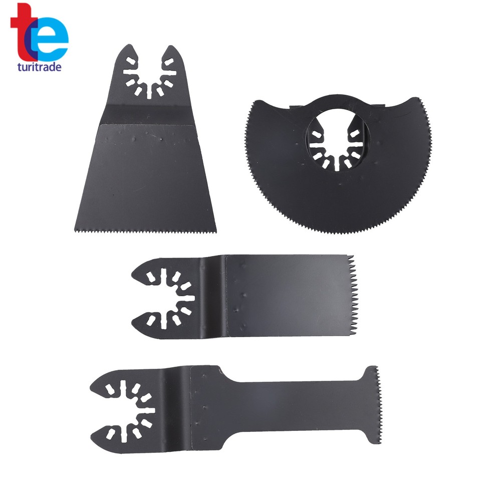 104 PCS Multitool Cutting Blades Kit Quick Release Oscillating Saw Blades