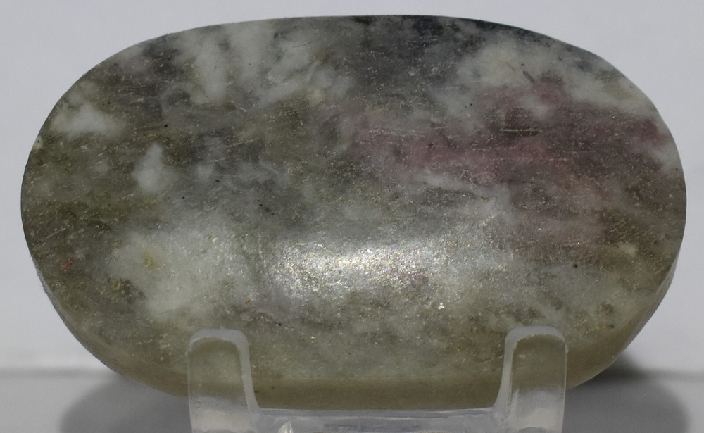 Lepidolite Palm Stone 2.14"/46 Grams
