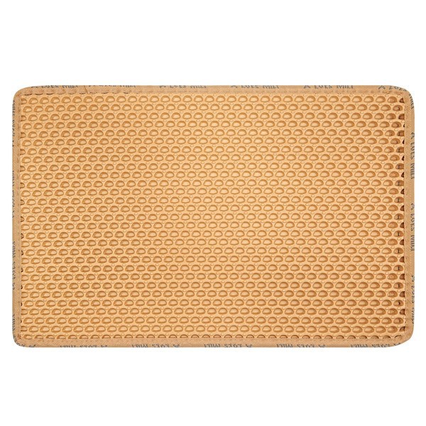 Double Layer Rice Shaped Cat Litter Pad