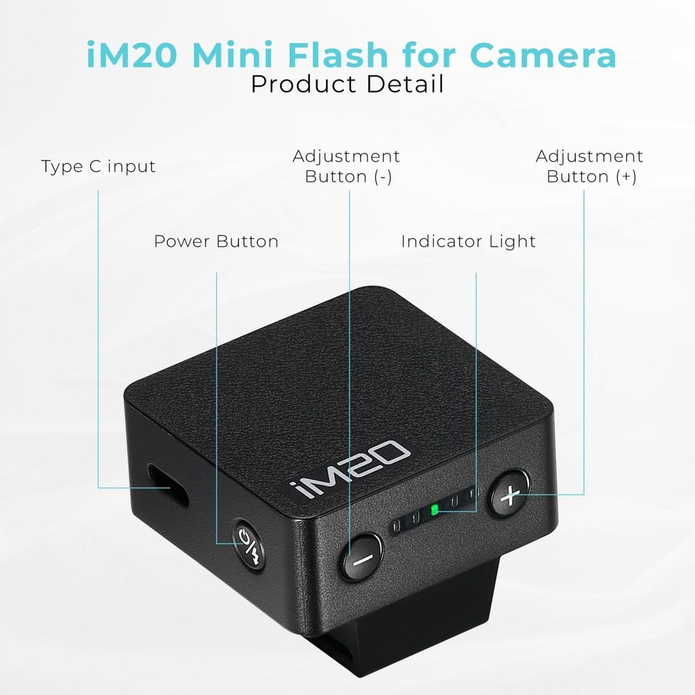 Flashpoint iM20 Mini Flash for Camera