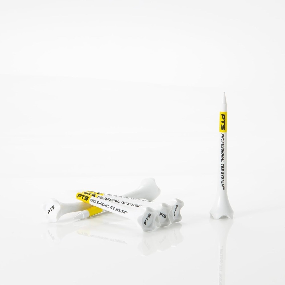 Durable 2-3/4 Inch Plastic Golf Tees | PTS 30 Count for Consistent Performance