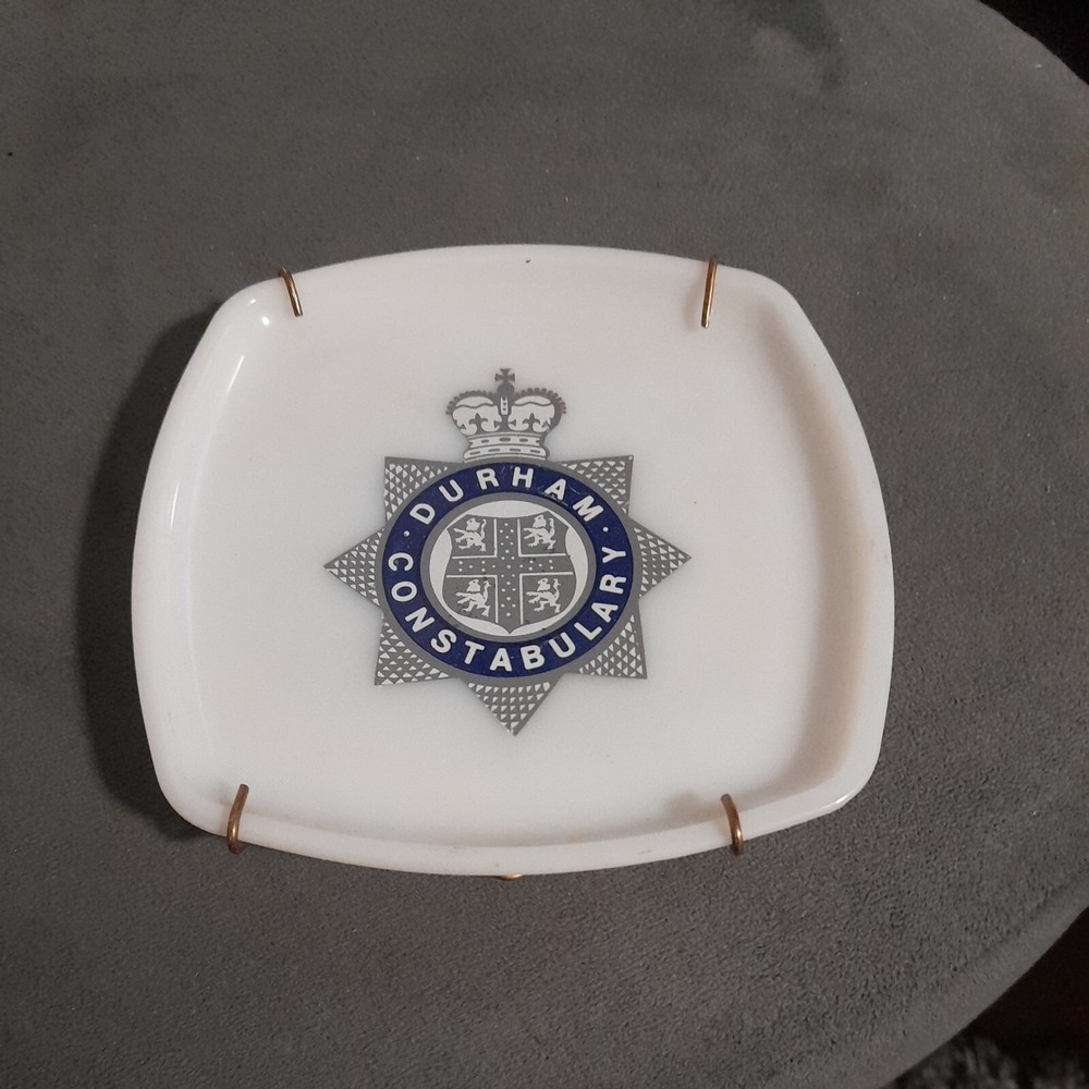 Durham  Police Plate
