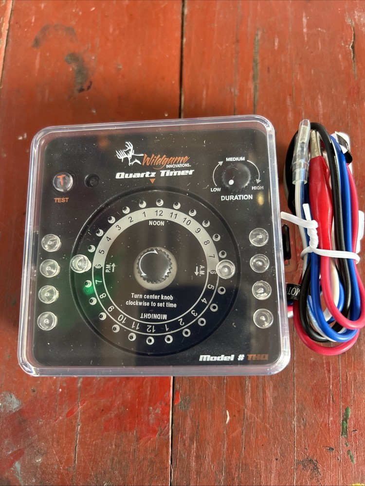 Wild game Innovations Quartz Timer Unit Wildlife Feeder Model THQ