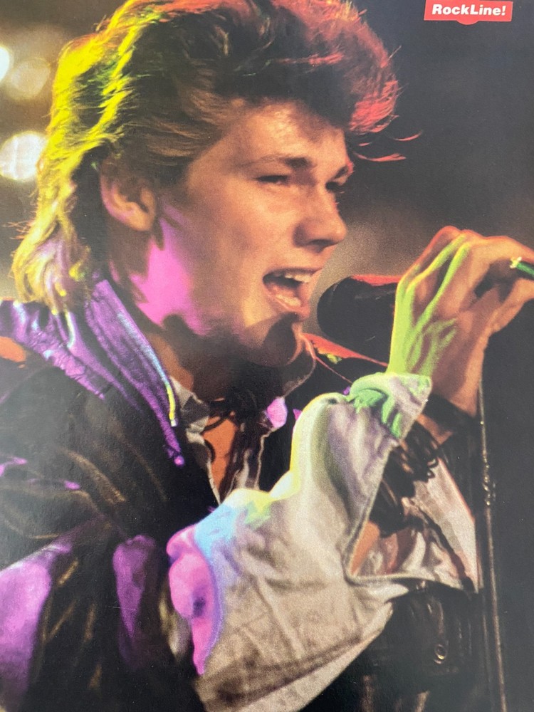 a-Ha, Bruce Willis, Cybill Shepherd, Double Full Page Vintage Clipping