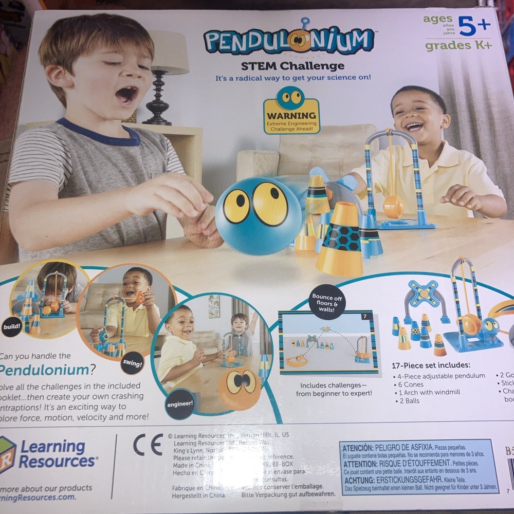 New - Learning Resources Pendulonium STEM Challenge - Ages 5+ | 1 player