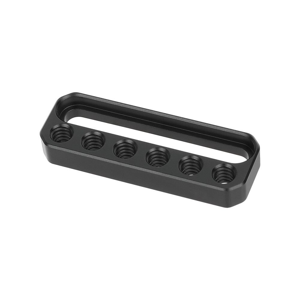 Mini Cheese Extension Plate w/Single Countersunk Slot & 1/4"-20 Mounting Threads