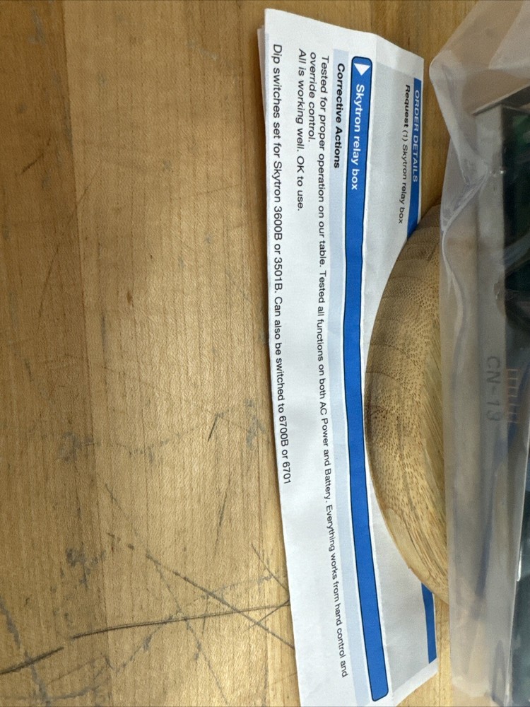 Skytron Relay Box 3600B