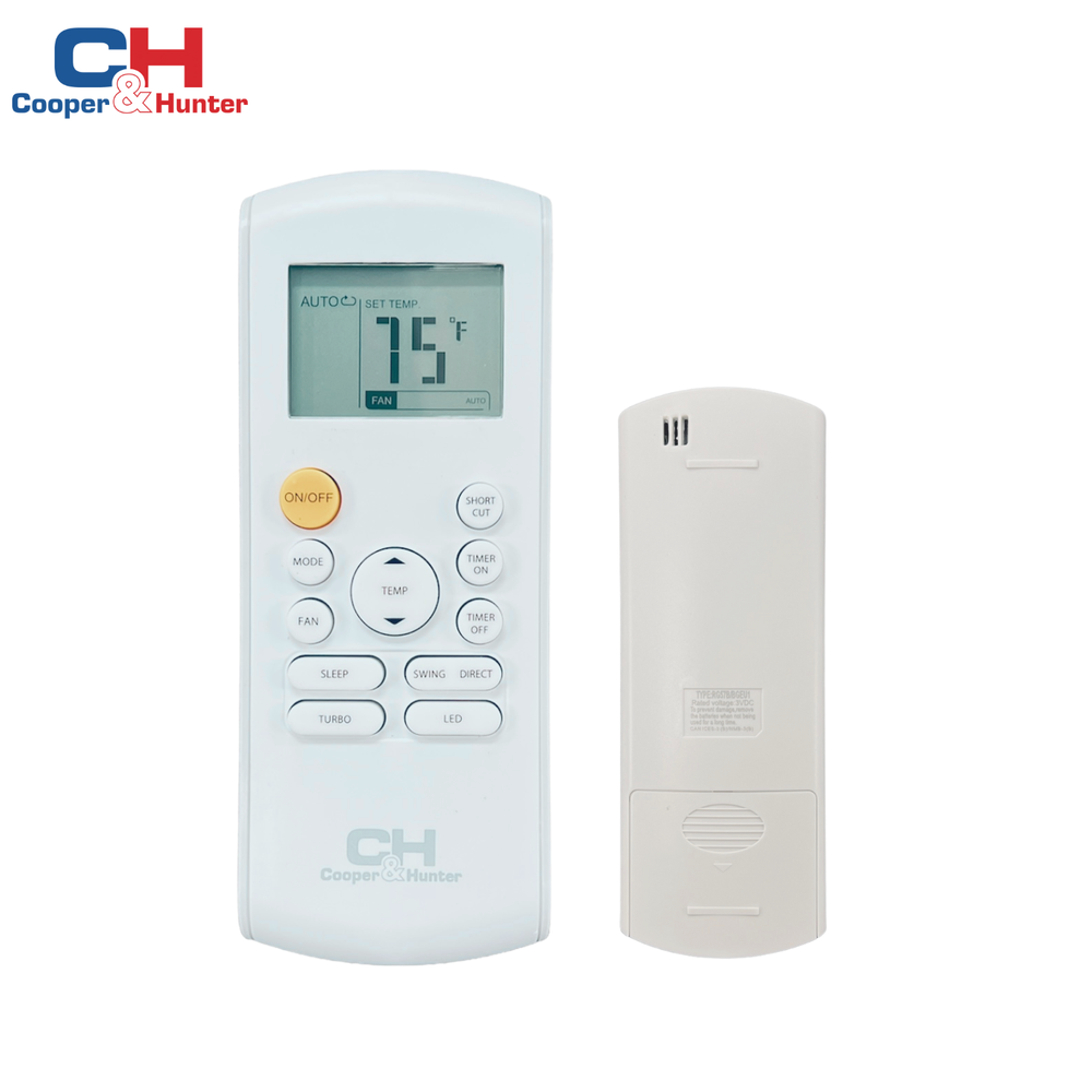 Remote Control for Cooper&Hunter Light Commercial Mini Split Air Conditioner