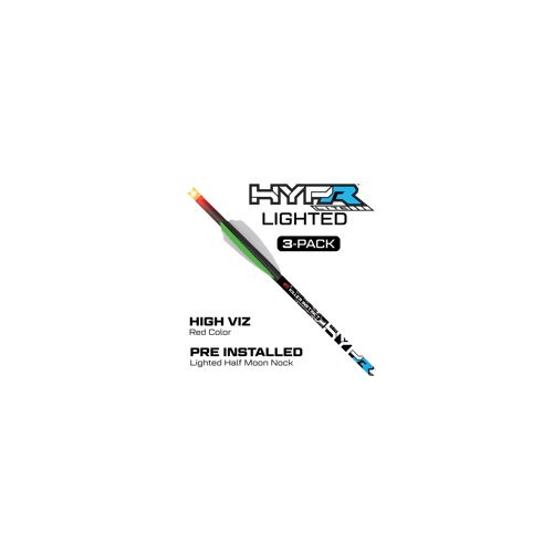 Killer Instinct Lighted Hypr Lite 20 Inch Crossbow Bolts 3 Pack