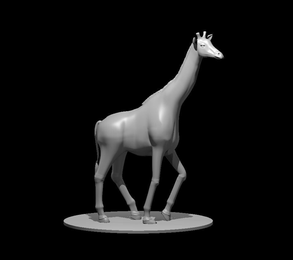 Giraffe Monster Manual 28mm Scale DND D&D Tabletop Mini