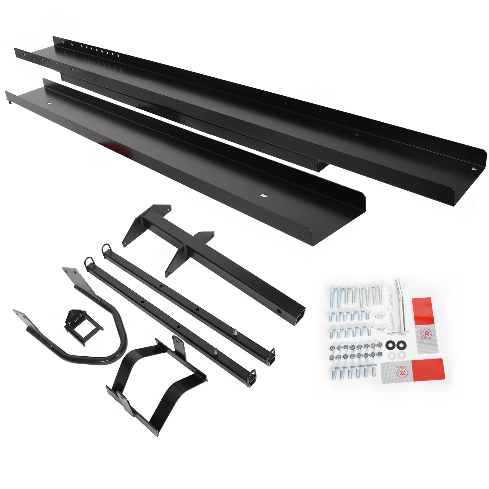 600 LBS Heavy Duty Motorcycle Carrier Dirt Bike Rack Hitch Mount Hauler w/ Ramp