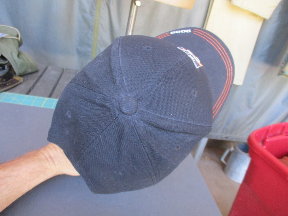 Vtg 2006 5.11 TACTICAL CHALLENGE Black Hat, Hook & Loop Adjustable Cap, NWoT