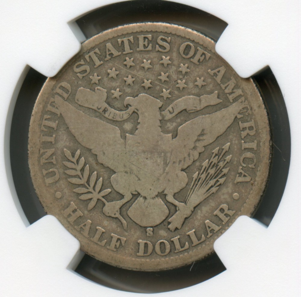 1901 S Barber Silver Half Dollar NGC G 4