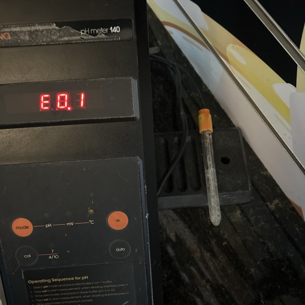 Corning pH Meter 140 Digital Laboratory Device