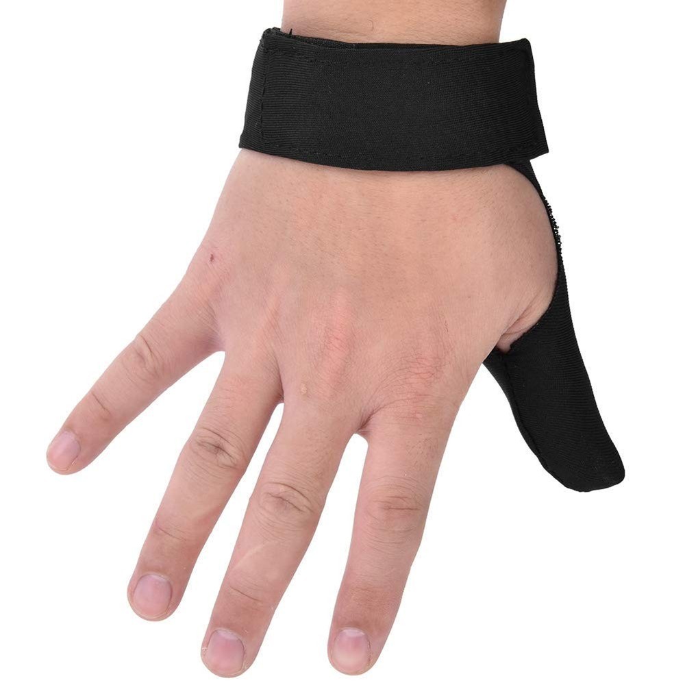CYTGOUPER Bowling Thumb Saver Protector,Bowling Sock,Right Left Black
