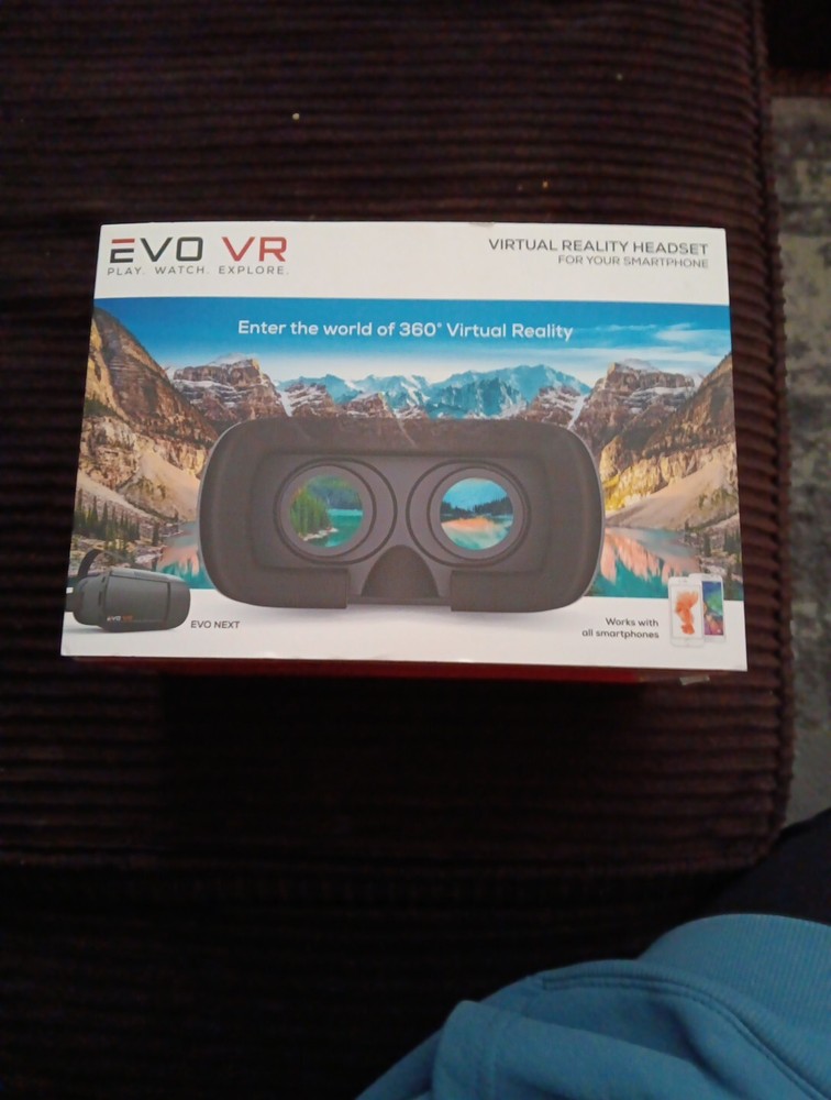 EVO NEXT VR Virtual Reality Headset Smartphone MI-VRH01-101 Android/ iPhone C3