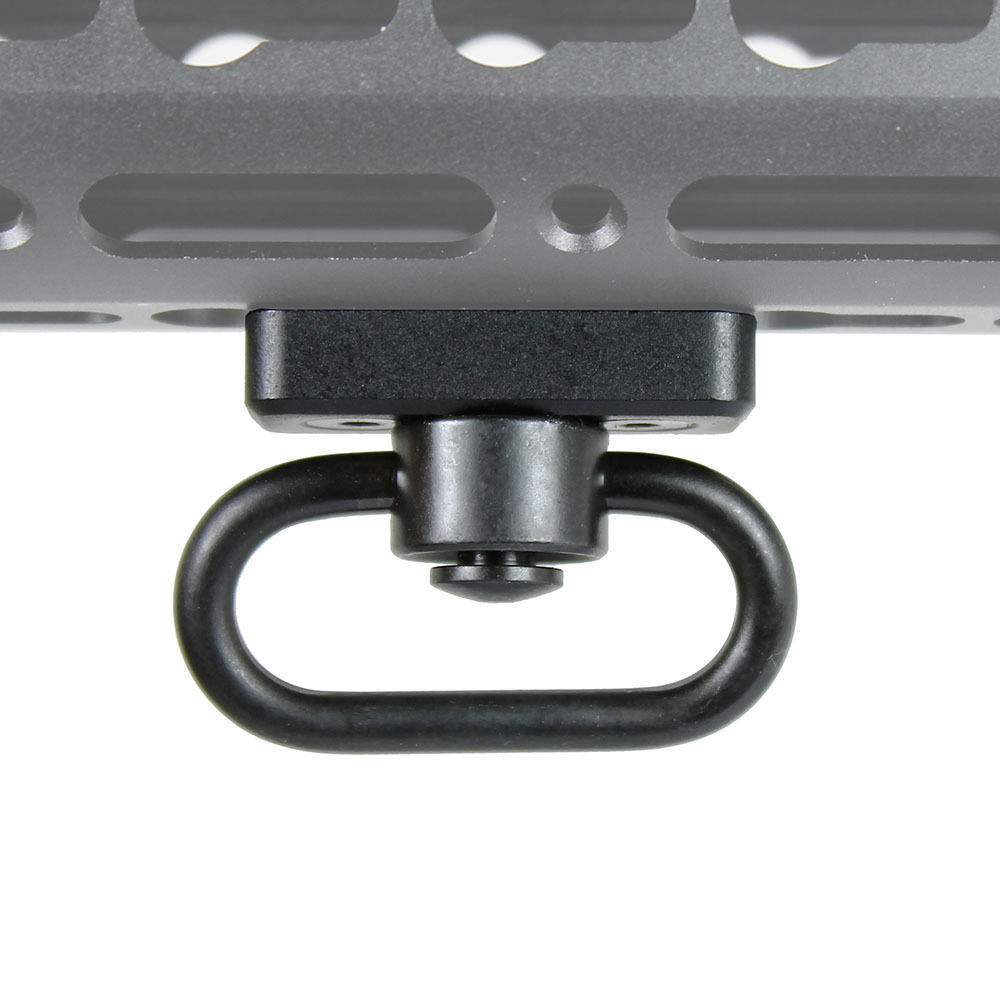 KeyMod Modular Direct Attachment Push Button Quick Detach QD Sling Swivel Mount