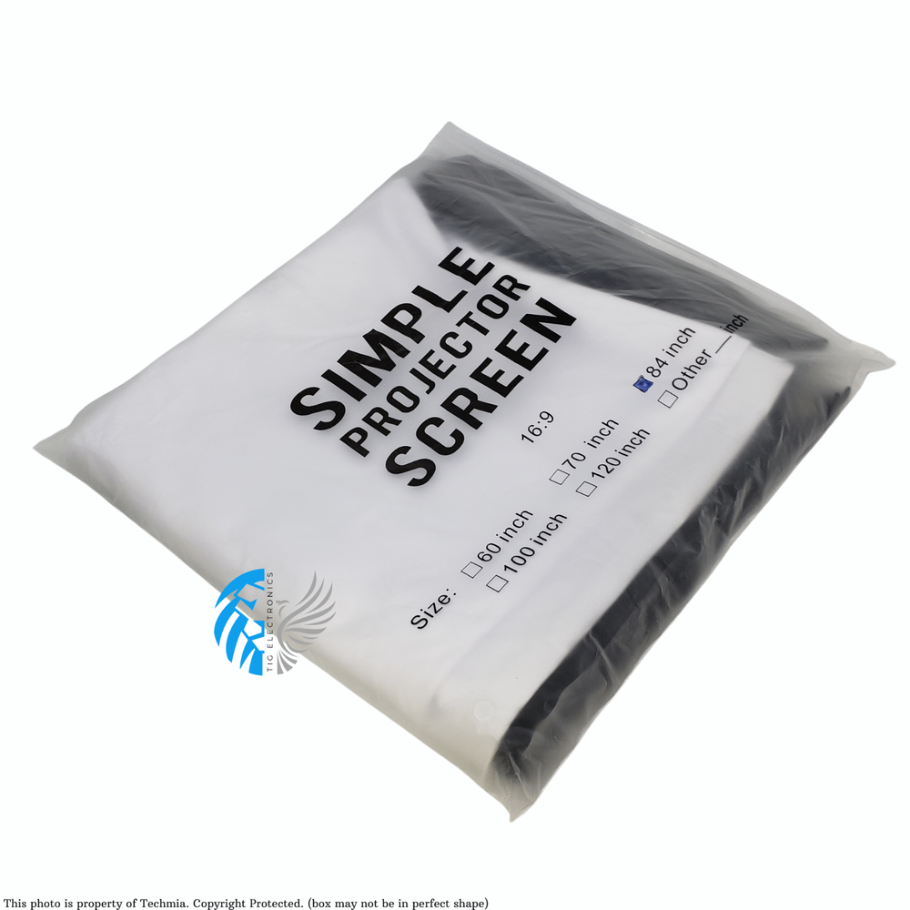 Simple Projector Screen Foldable 84'' Indoor / Outdoor 16:9 HD Projection™