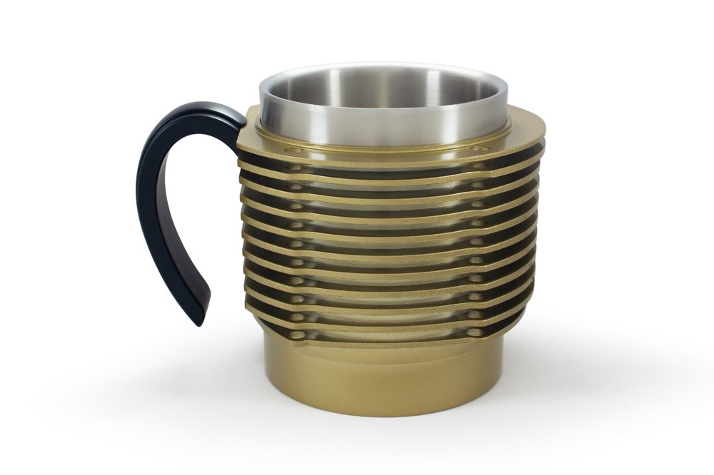 Finned Cylinder Mug