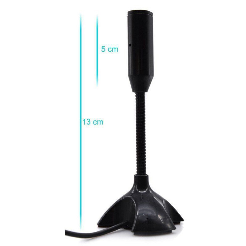 USB Microphone Computer Mic for Desktop Laptop Notebook Voice Chat Record