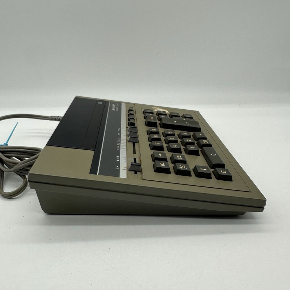 Sharp Compet CS-1302A Vintage 10-Digit Calculator Electronic Calculating Machine