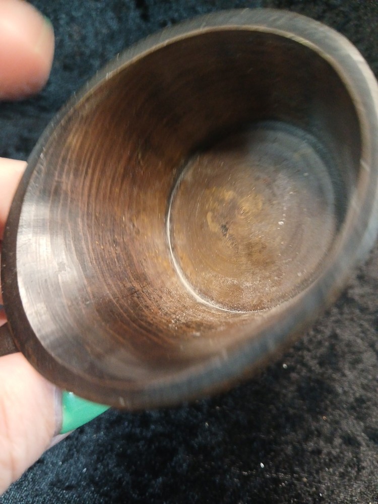 Incense Burner Brass With Stone Handle