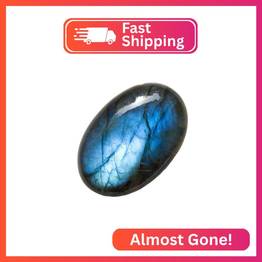 Labradorite Healing Crystal Stones, 1.25-2.0" Large Reiki Healing Gemstones Natu