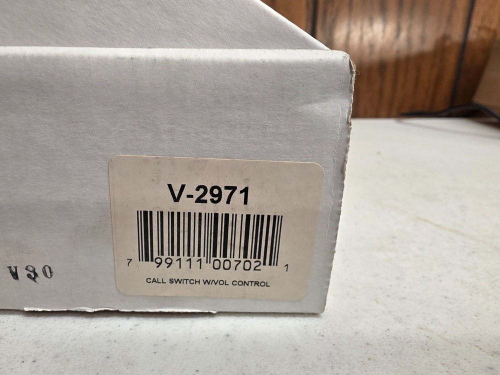 Valcom V-2971 Call Switch With Volume Control (v2971)