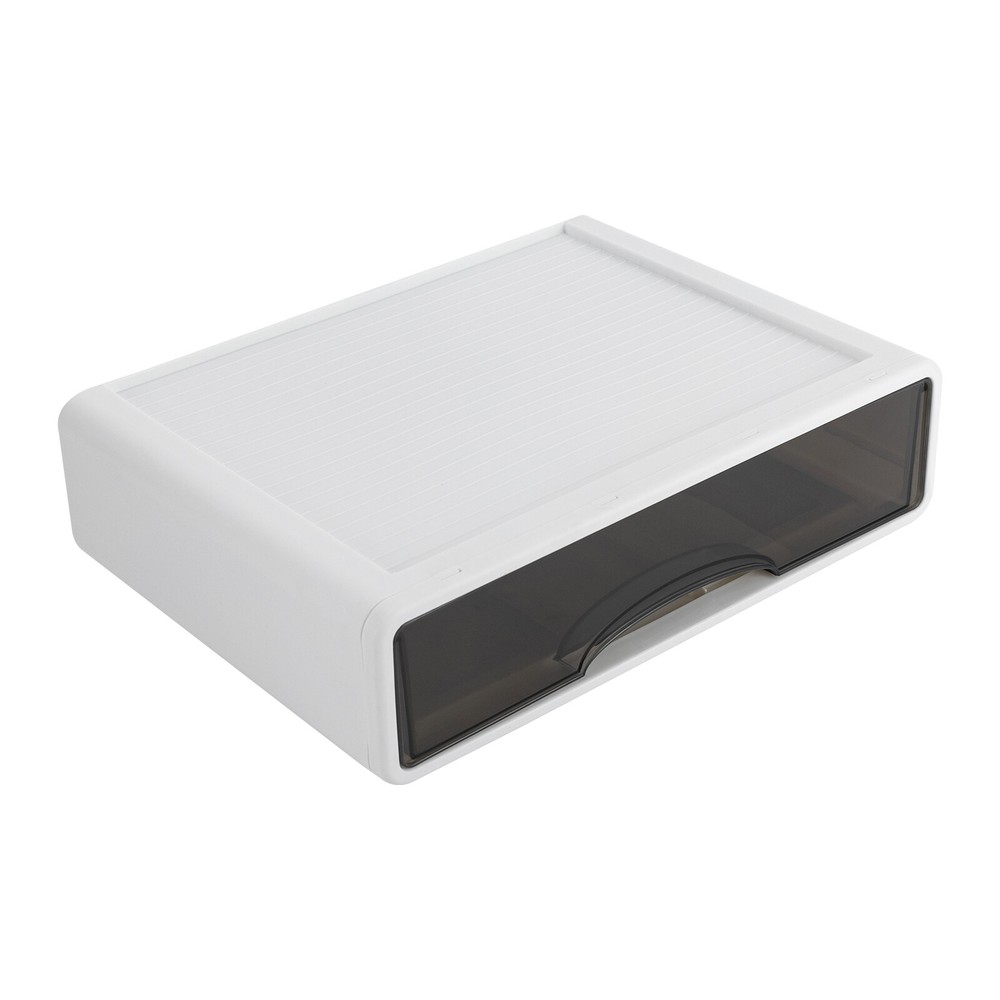 Stylish 6-Drawer Desktop Organizer - Modern Rectangular Storage Solution
