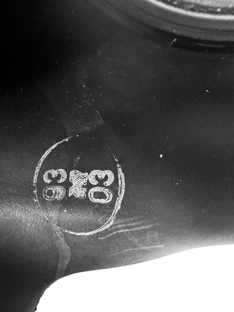 Black Gas Mask With Used Filter Pre-owned