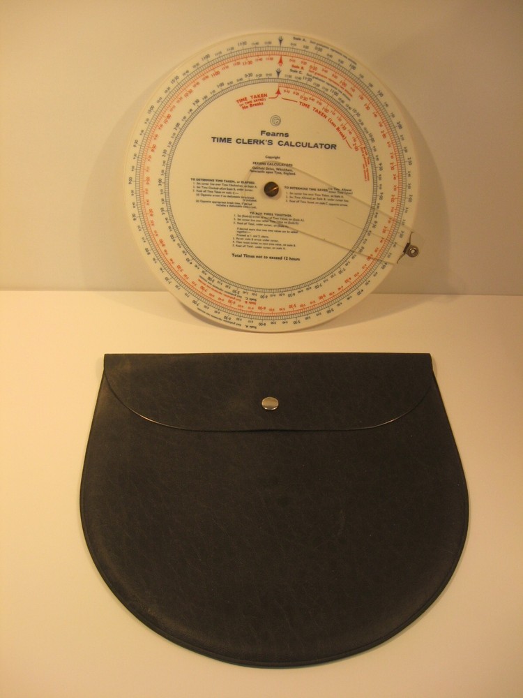 Fearns Time Clerk's Calculator Circular