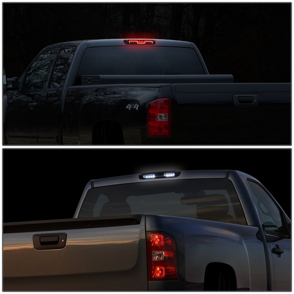 NUVISION SEQUENTIAL LED SMOKE REAR 3RD THIRD BRAKE LIGHT FOR 2007-2014 SILVERADO