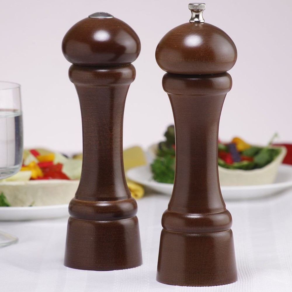 FACTORY SECOND 8" Windsor Pepper Mill & Salt Shaker Set