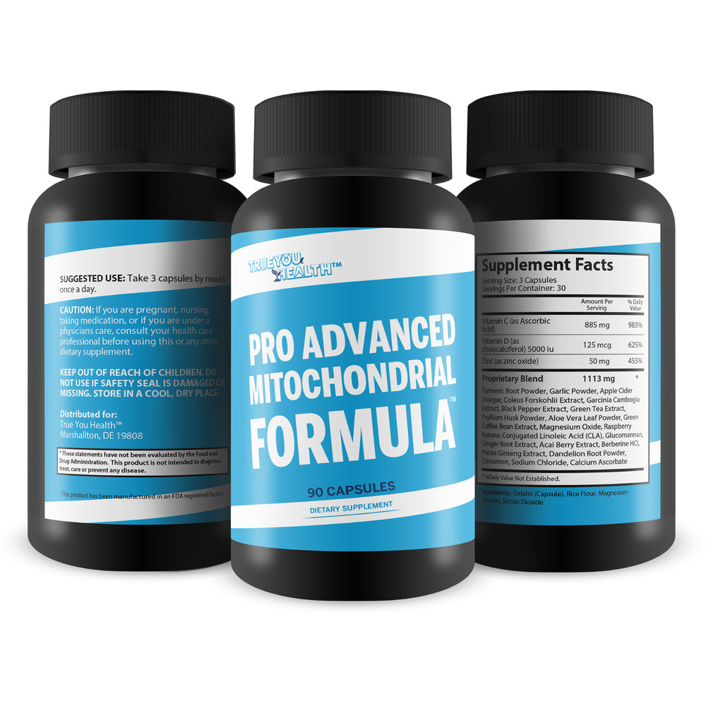 Pro Advanced Mitochondrial Formula - Cellular & Mitochondria Support Dietary